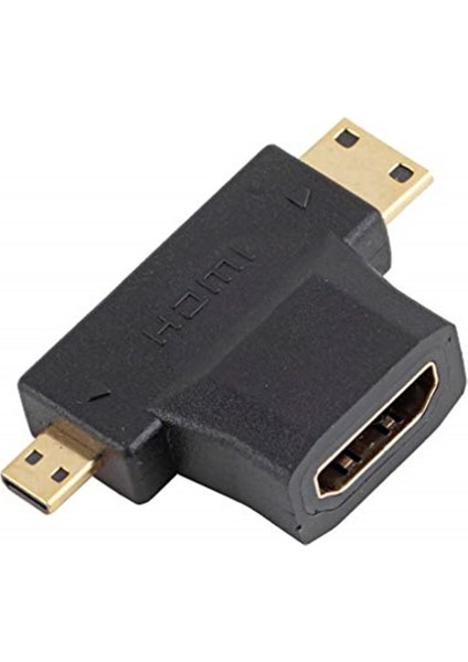 4524 Mini -Micro Mikro HDMI Çevirici Dönüştürücü Adaptör