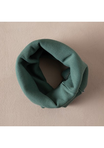 Bebek Pamuklu Boyunluk Fitilli Yeşil