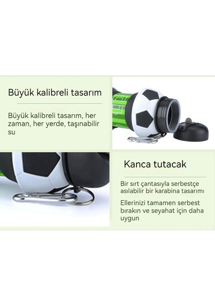 550ML Basketbol Şeklinde Çocuk Su Matarası(Yurt Dışından)