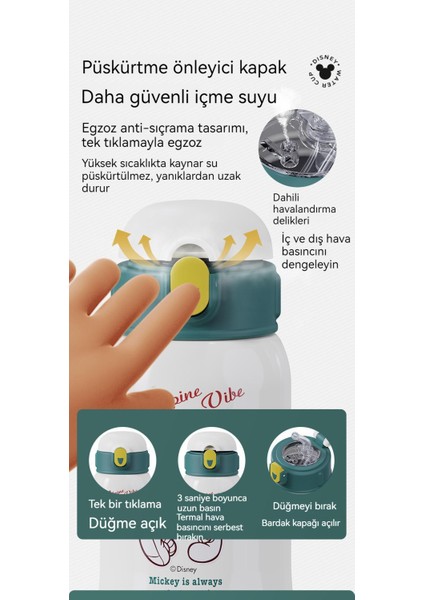 Çocuk Sevimli Hayvan Suluk 550 ml(Yurt Dışından)