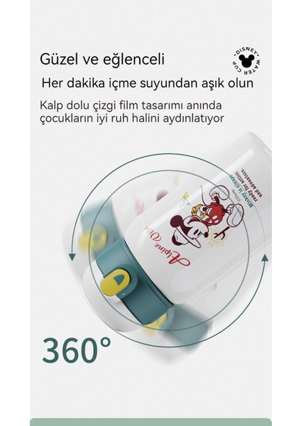 Çocuk Sevimli Hayvan Suluk 550 ml(Yurt Dışından)