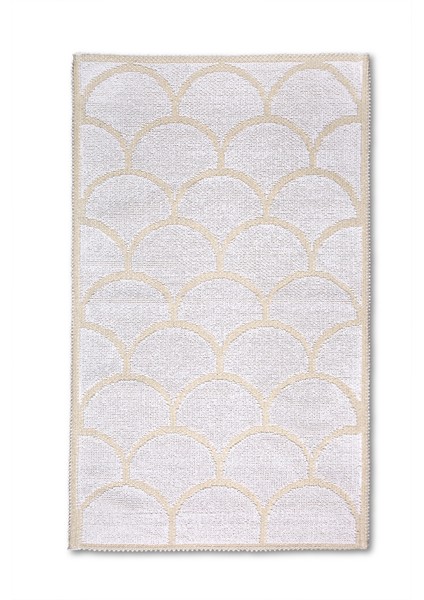 Pearl Doğal Pamuklu Banyo Kilim Seti modelleri