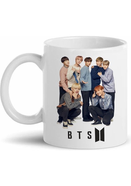 Bts Tasarımlı Kupa Bardak Mr-17