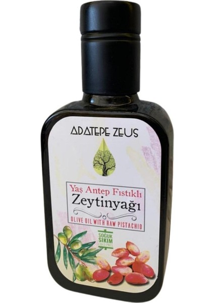 Yaş Antep Fıstıklı Zeytinyağı 250 Ml.