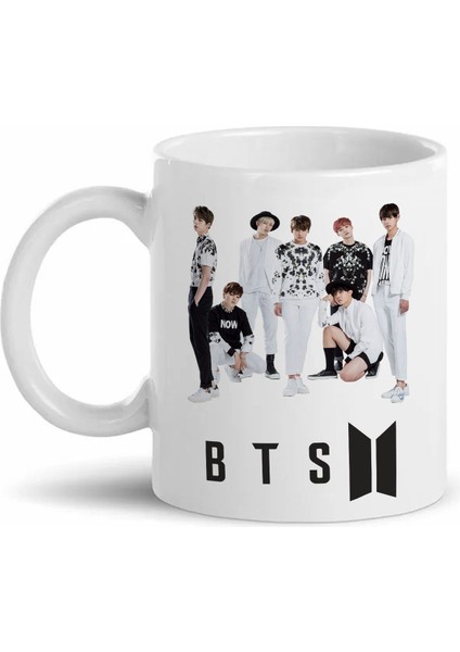 Bts Tasarımlı Kupa Bardak Mr-19