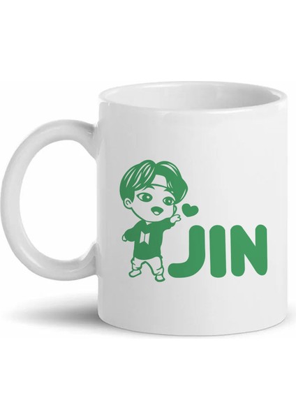 Bts Jın Tasarımlı Kupa Bardak Mr-23