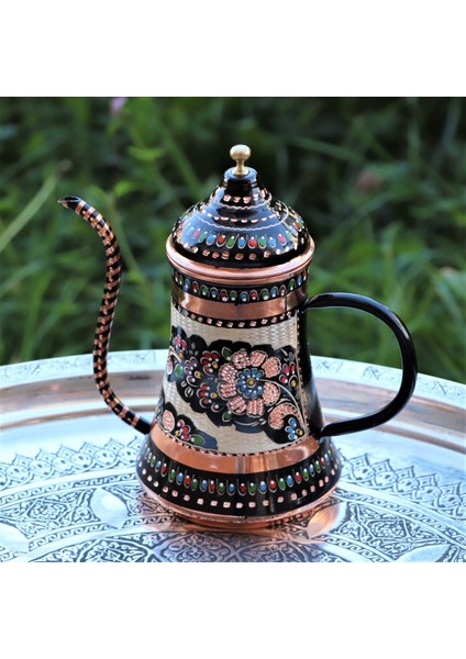 Gülçiçek Işlemeli Bakır Yağdanlık 800 ml fiyatları