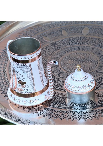 Royal Işlemeli Bakır Yağdanlık 800 ml fiyatları