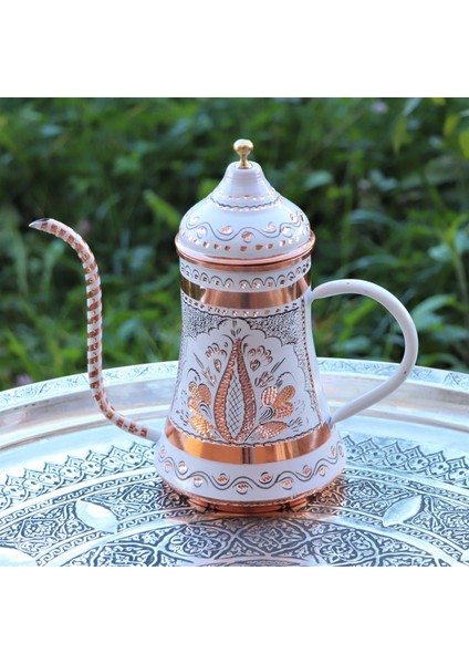 Royal Işlemeli Bakır Yağdanlık 800 ml modelleri