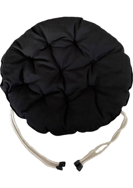 Yuvarlak Tabure Minderi - Puf Minder 4 Adet - 40 cm Çapında