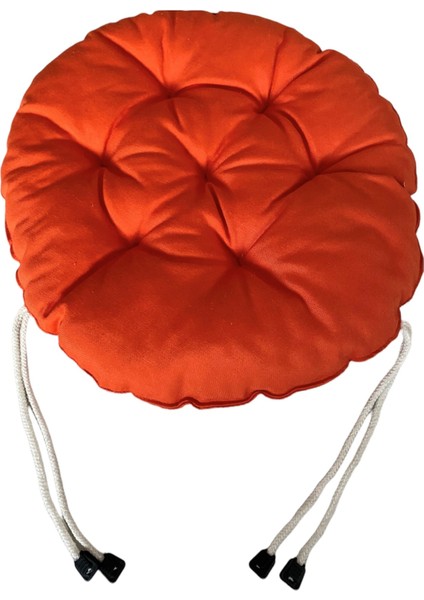 Yuvarlak Tabure Minderi - Puf Minder 4 Adet - 40 cm Çapında