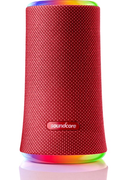 Soundcore Flare II 20W Kablosuz Bluetooth Hoparlör - 360° Ses - Kırmızı- A3165 (Anker Türkiye Garantili)