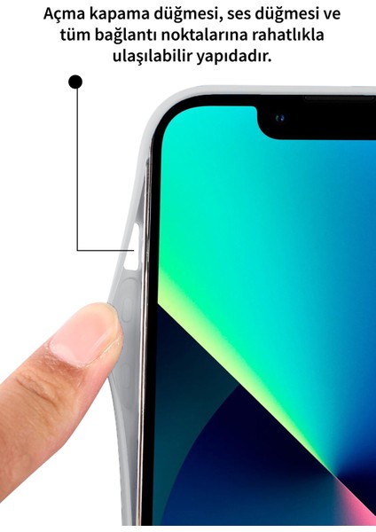 Deilmi Iphone 12 Pro Uyumlu Gümüş Lens Korumalı Renkli Kapitone Görünüm Çizilmez Dapper Silikon Kılıf Kapak