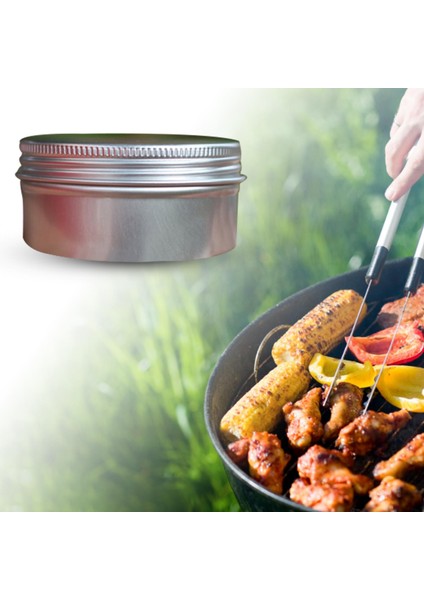Yeniden Kullanılabilir Baharat Piknik Shakers Çay Tenekeleri Konteyner Orgainzation Sofra Takımı 2.64X1.34İNCH 80G (Yurt Dışından)