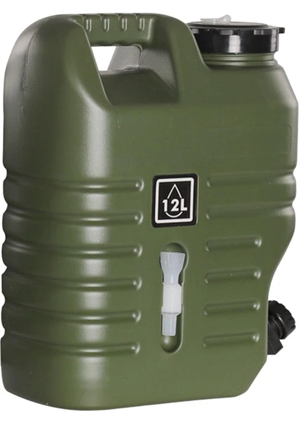 Su Kabı Ile Su Kabı Jug Tank Araba Seyahat Piknik Acil Durum Kiti 12L (Yurt Dışından)