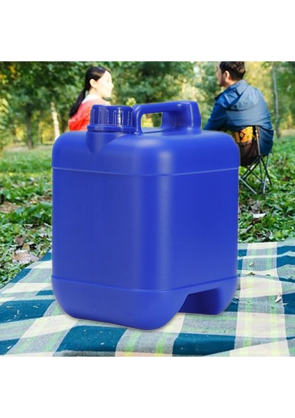 Büyük Jug Hdpe Sıvı Su Depolama Içme Gıda Sınıfı Şişe Kovası Mavi (Yurt Dışından)