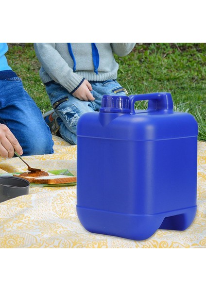 Büyük Jug Hdpe Sıvı Su Depolama Içme Gıda Sınıfı Şişe Kovası Mavi (Yurt Dışından)