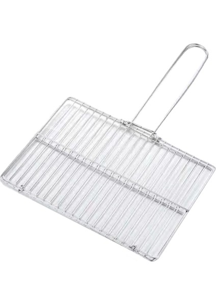 Taşınabilir Sepet Pişirme Örgü Açık Et Izgara Rafı 35X25.5X21CM (Yurt Dışından)