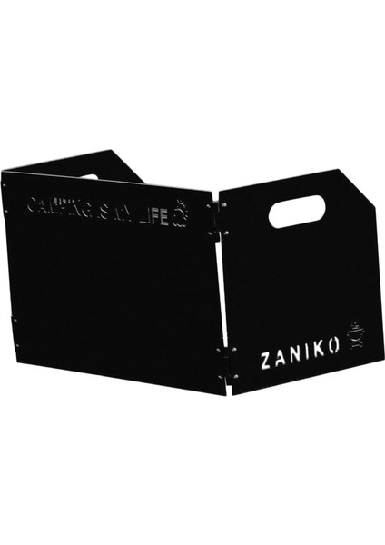 Barbekü Piknik Siyah Için Kamp Ön Cam Gaz Burner 3 (Yurt Dışından)