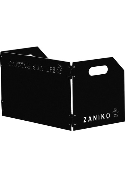 Barbekü Piknik Siyah Için Kamp Ön Cam Gaz Burner 3 (Yurt Dışından)