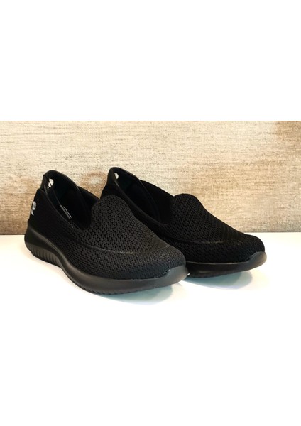 Pc 30168 Bayan Bağcıksız Spor Ayakkabı Siyah