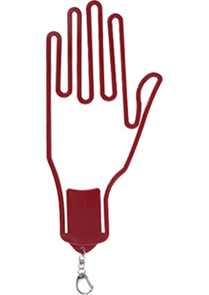 1x Abs Golf Eldivenleri Sedye Kurutucu Rafı Kaleci Tutucu Eldiven Destek Çerçevesi Kırmızı (Yurt Dışından)