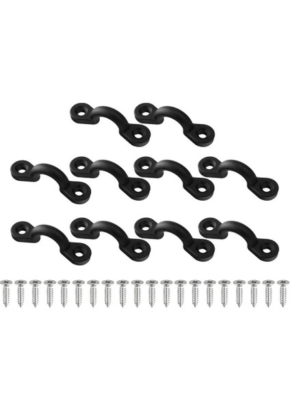 10 Adet Paslanmaz Çelik Göz Yastığı Metal Zımbalanan Yüzük Yay Kapatma (Yurt Dışından) modelleri