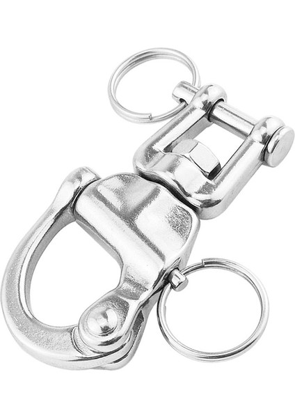 Paslanmaz Çelik Döner Snap Snap Hook Shackle Boat Anchor Zincir Gözü Deniz Için (Yurt Dışından)