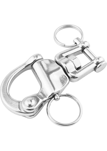 Paslanmaz Çelik Döner Snap Snap Hook Shackle Boat Anchor Zincir Gözü Deniz Için (Yurt Dışından)