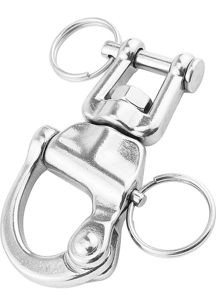 Paslanmaz Çelik Döner Snap Snap Hook Shackle Boat Anchor Zincir Gözü Deniz Için (Yurt Dışından)