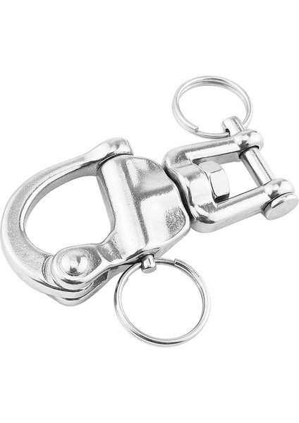 Paslanmaz Çelik Döner Snap Snap Hook Shackle Boat Anchor Zincir Gözü Deniz Için (Yurt Dışından)