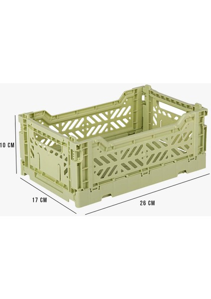 Aykasa 261710 Minibox Lime Katlanabilir Kasa