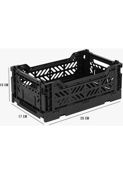 Aykasa 261710 Minibox Black Katlanabilir Kasa