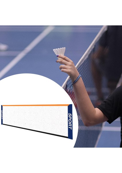 Taşınabilir Badminton Net Yedek Badminton Net Standart Boyutu Spor Ekipmanları Net Kapalı Veya Açık Avlu Backdyard Için - 6.1m (Yurt Dışından)