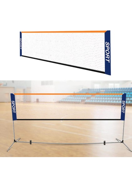 Taşınabilir Badminton Net Yedek Badminton Net Standart Boyutu Spor Ekipmanları Net Kapalı Veya Açık Avlu Backdyard Için - 6.1m (Yurt Dışından)