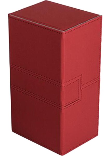 Tcg Kırmızısı Için Taşınan Sağlam Ticaret Kartı Güverte Kutusu Organizatör Kılıf Sahibi Depolama Sahibi (Yurt Dışından)