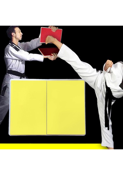 Dövüş Sanatları Için Taekwondo Karate Kurulu Dövüş Sanatları Eğitim Ekipmanı 6mm Sarı (Yurt Dışından)