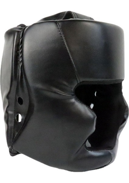 Head Guard Boks Makya Kafa Koruyucu Mma Kafa Yüzü 58 Ila 66CM Siyah 58 Ila 66CM Siyah (Yurt Dışından)