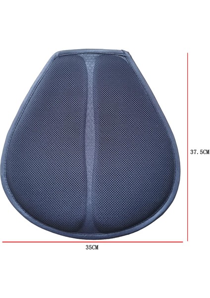 Motosiklet Için Anti-Slip Motosiklet Koltuğu Yastık Motosiklet Için Konforlu Koltuk (Yurt Dışından)
