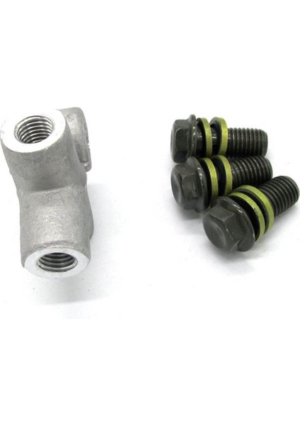 Motosiklet Için 10MM Alüminyum Hidrolik Fren Hortum Boru Tee Kuplajı (Yurt Dışından) fırsatları