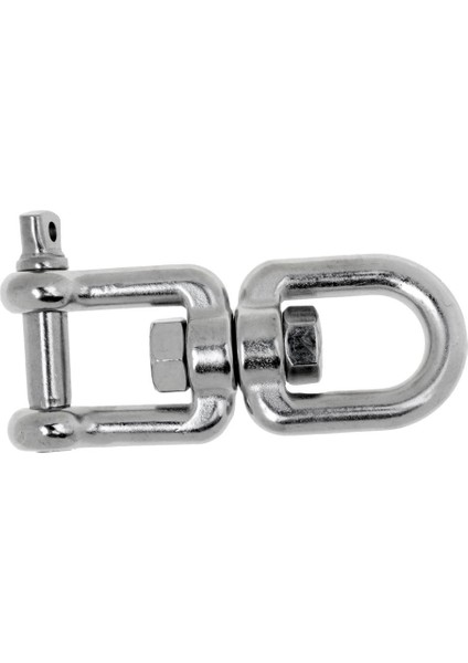 304 Paslanmaz Çelik 4- Deniz Çenesi/ Çene Döner Tekne Ankraj Zinciri Konektörü 12 mm. (Yurt Dışından)