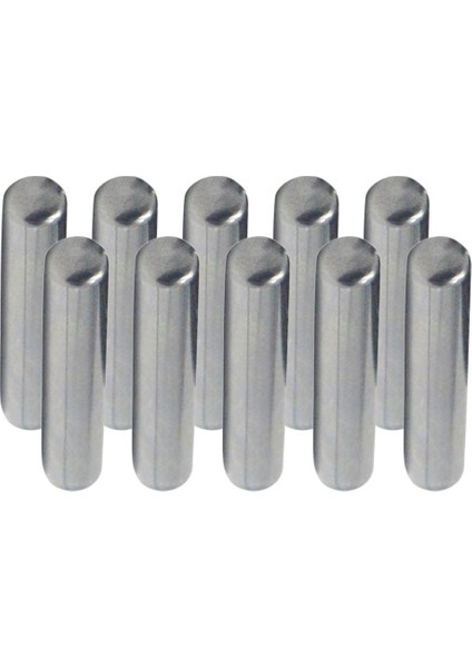 10 Adet Karbon Çelik Dübel Pimleri Çubuk 0.2in Dia Pin Fasten Elements Seçin Boyutu 8 mm. (Yurt Dışından)
