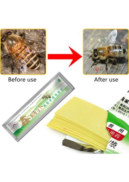 80 Pcs Pro Acarisit Arıcılık Fluvalinat Arı Akar Öldürme Şeritleri (Yurt Dışından) modelleri