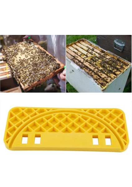 Arı Sıyırıcı Aracı Dayanıklı Plastik Bal Kovası Yuva Çerçevesi Raf (Yurt Dışından)