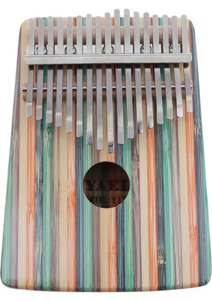 1 Set 17 Tuşlar Yeşil Kalimba Mbıra Lamelafon Vaka Tuning Aracı ile (Yurt Dışından)