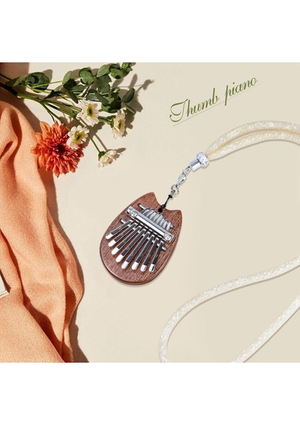 1 Adet 8 Tuşlar Kalimba Thumb Piano Kolye Arkadaşlar Büyük Ses Oynayabilir Kedi Kulağı (Yurt Dışından) fırsatları