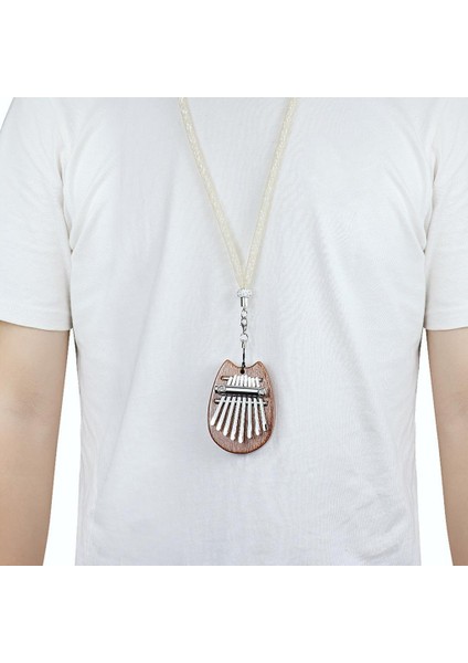 1 Adet 8 Tuşlar Kalimba Thumb Piano Kolye Arkadaşlar Büyük Ses Oynayabilir Kedi Kulağı (Yurt Dışından) indirimleri