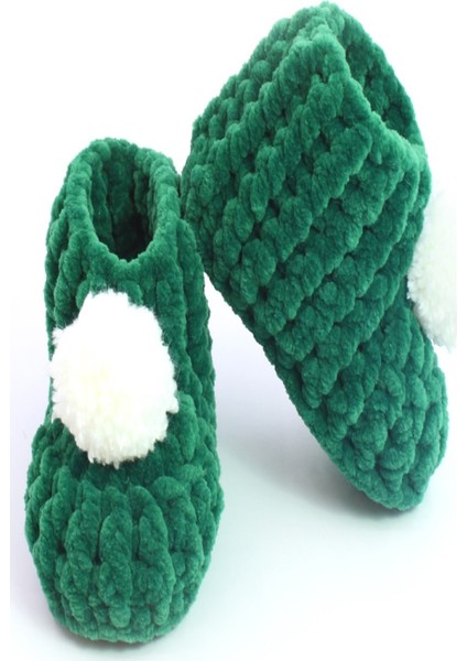 Pon Ponlu El Örgüsü Bebek Panduf