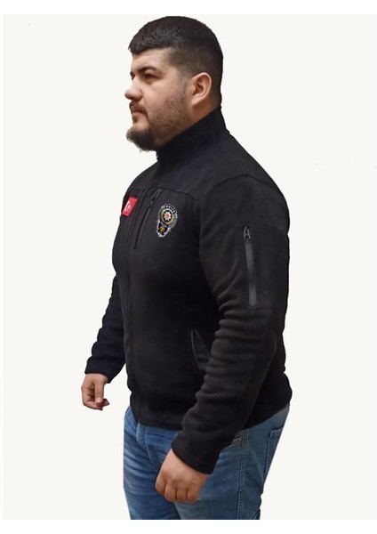 Askervadisi Taktik 5 Cepli Polis Polar Siyah Renk Bayrak Nakış Işlemeli fırsatları