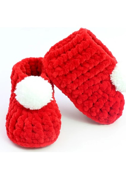 Pon Ponlu El Örgüsü Bebek Panduf